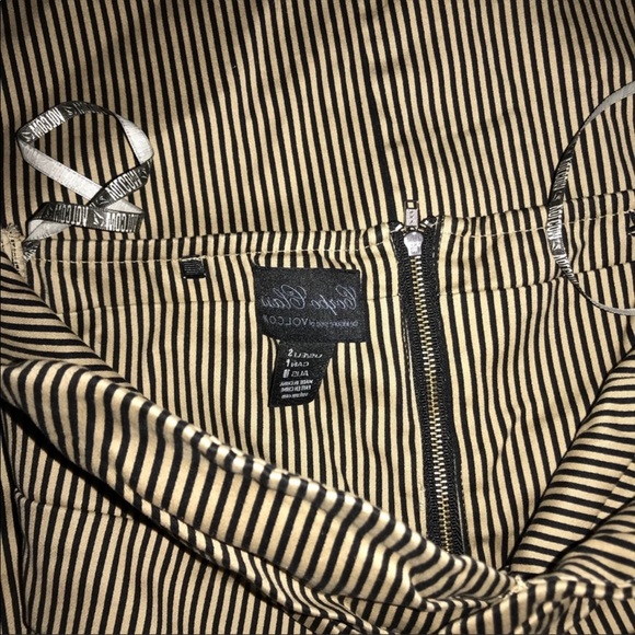 NWOT Volcom Striped Strapless Dress Sz S - Picture 7 of 7